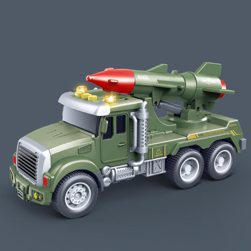 Multifunction Truck Mixer Inertia Vehicle Toy Sound Story Features Children Play