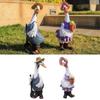 Figurine Mini Resin Duck Model Toys for Sculpture Decor Villa Courtyard