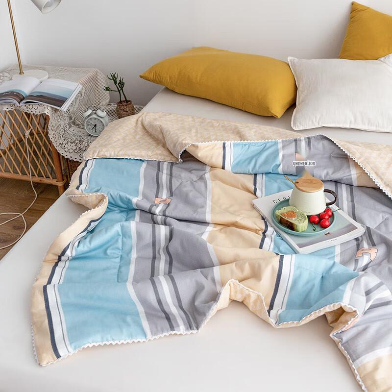 FIRS Atmungsaktive Maschinenwaschbare Polyester Sommerdecke