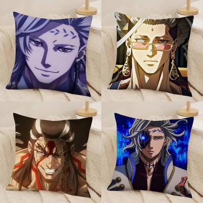 1Pc R-Record Of Ragnarok Anime Pillow Case Fashion Square Pillowcase Bedroom Sofa Room Ins Decoration Leisure