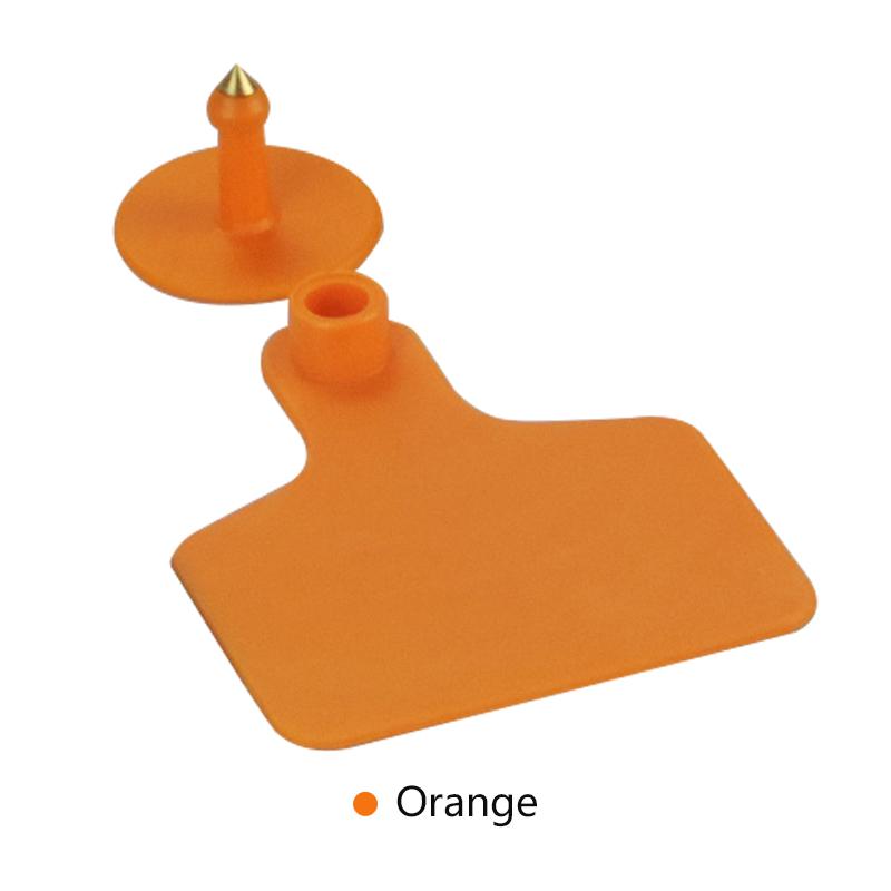 100pcs Cattle Ear Tags Without Words TPU Cow Ear Tag Signs Ear Label Farm Animal Marker Livestock Identification