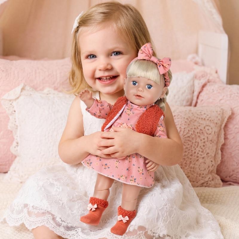 18Inch Girl Doll Outfit Set Polyester Fabric Doll Clothes With Trendy Designs And Easy Care Doll Suit for Child Roleplay
