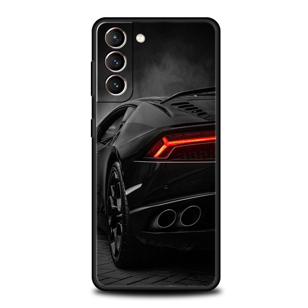 Blue Red JDM Sport Car Phone Case For Samsung Galaxy S26 Ultra S25 Plus S24 FE S23 S22 5G S21 S20 Cover Black Soft