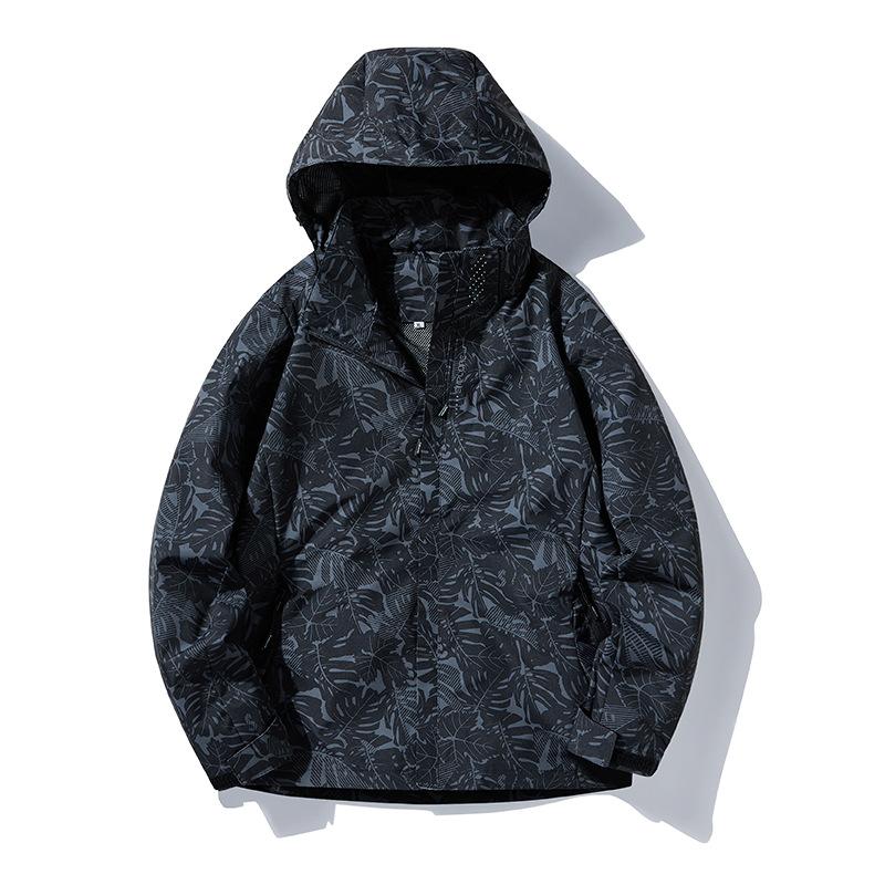 

Уличная камуфляжная ветрозащитная куртка, женский ветрозащитник на весну и осень, рабочая куртка, куртка для альпинизма 4XL