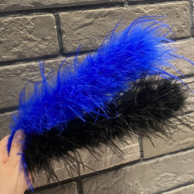 Dicke Straußenfeder-Manschetten für Damen Pelzige Pelzmanschetten Armstulpen Federmanschetten Fußkettchen Feder-Klatscharmbänder Klatschkreis