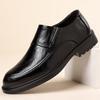 Leather shoes men's high-end formal casual shoes soft sole soft surface non-slip men's shoes