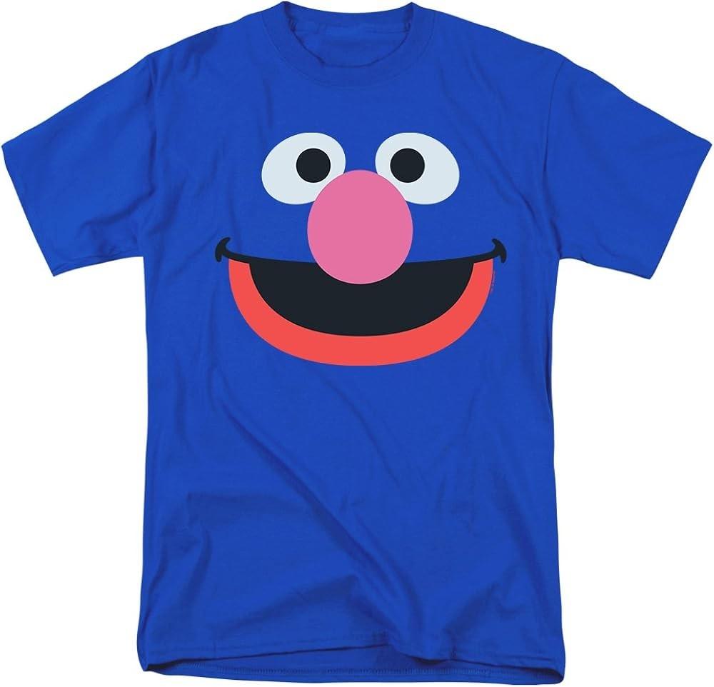 

Sesame Street Grover Face T Shirt Unisex T-Shirt XXXXL