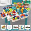 Multifunctional Large Particle Building Block Table for Kids: Educational Toy for Boys, Girls, and Babies