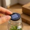Solar-Einmachglasdeckel mit Licht, Outdoor-Glasflaschen-Solarleuchte mit LED-Lichterkette, Wasserdichtes Ladezubehör für Garten, Terrasse, Camping