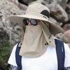 Wide-brimmed Sunhat Sunshade Fishing Hat Mountaineering Jungle Visor Sunblock Sunhat Sunshade Hat
