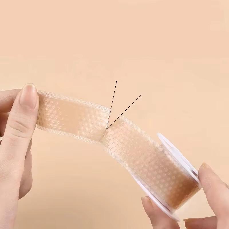 100cm Gel Fersenschoner Fußpflaster Klebepflaster Blasenpflaster Fersenfutter Schuhe Aufkleber Schmerzlinderung Pflaster Fußpflege Kissen Haftung