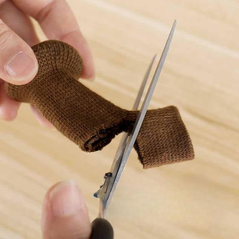 4 pezzi/set Calzini Silenziosi in Maglia per Gambe di Mobili Calze Elastiche per Piedi Protezioni per Pavimenti con Pastiglie Antiscivolo Copri Piedi Spessi per Sedie