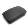 Szmsmy Motorcycle Black Rear Passenger Cushion Pillion Pad with 6 Suction Cups for Harley Custom Bikes, Choppers, and Crossovers