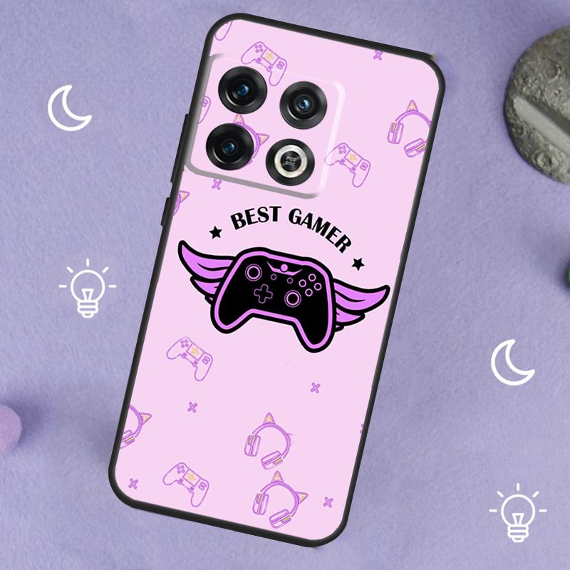 Eat Sleep Game Colorful For OnePlus 15 13 12 11 13R 12R 10R 13T 10T 8T Case For OnePlus Nord 5 CE 3 2 4 Lite N20 N30