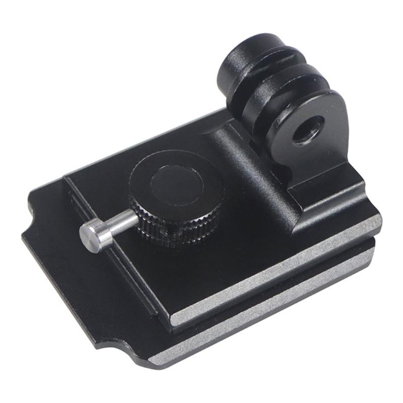 

Helmet Mount Base Fix Bracket with Screw Nut Adapter for Action Camera Installation Lightweight Weather Resistance 1