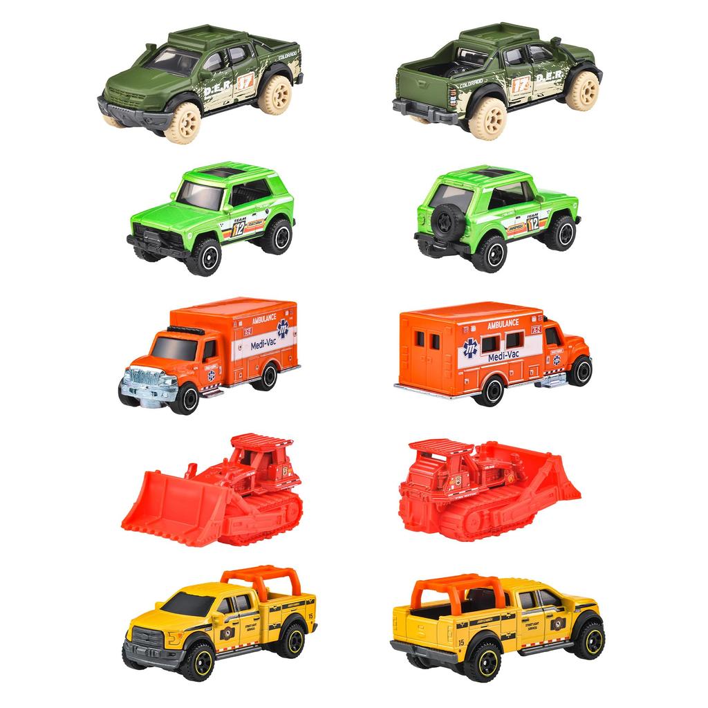 Matchbox Basic Cars Assortment 24 Miniature Vehicle Toys Box Set - - (Ages 3+) - Multi-color (30782-987B)