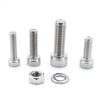 M2 M3 M4 M5 M6 DIN912 304 Stainless Steel Head Hexagon Hex Socket Cap Screw Bicycle Hex Bolts Nuts And Washers Assortment Kit