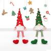 Beleuchteter Weihnachtswichtel Handgefertigtes Plüsch skandinavischer schwedischer Tomte Leuchtendes Weihnachtsmann-Elfen-Spielzeug für Winter-Tischplatte Etagenständer Indoor-Weihnachtsdeko
