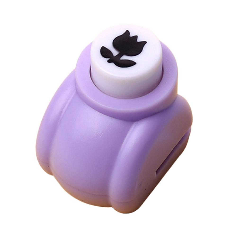 Embossing Punching Device Hole Punch Mini Paper Card Shaper Cutter For Children DIY Scrapbooks Craft Calico Hole Puncher 1/6PCS