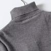 Spring 2025 Women's Slim-Fit High-Neck Long-Sleeve Knitted Sweater