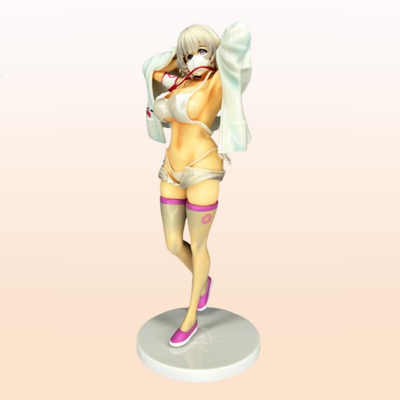 27cm Creators Collection Anime Hotvenus Nurse Hoshikawa Chigusa Sexy Girl PVC Action Figure Collectible Model Toy