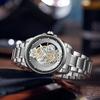 Double-sided Transparent Hollow Men's Watch Men's Waterproof Luminous Quartz Watch Men's Watch