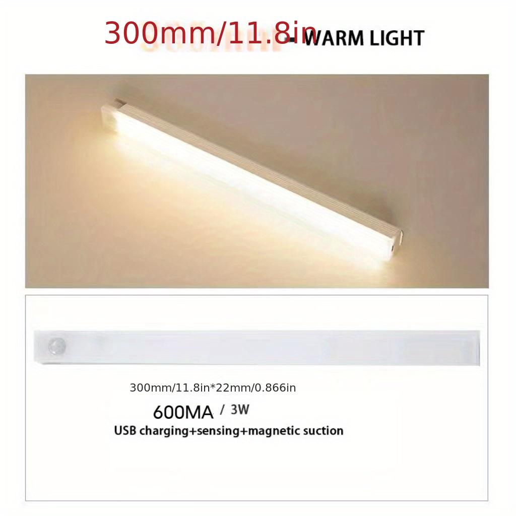 Wireless LED Night Light Motion Sensor Light Bar Closet Night Lamp USB Detector Light Under Cabinet Bedside Staircase NightLight