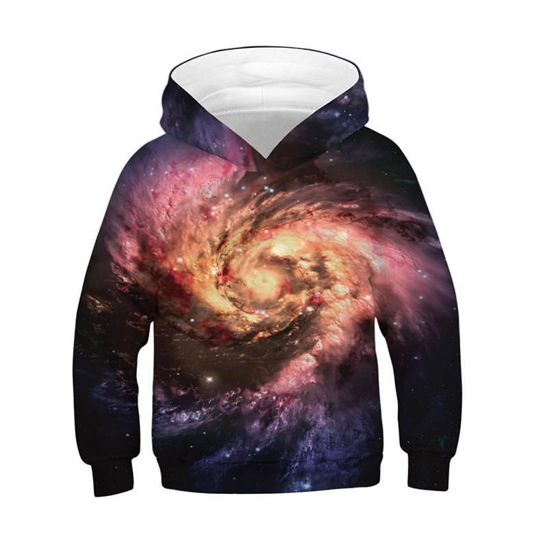 galaxy print sweatshirt