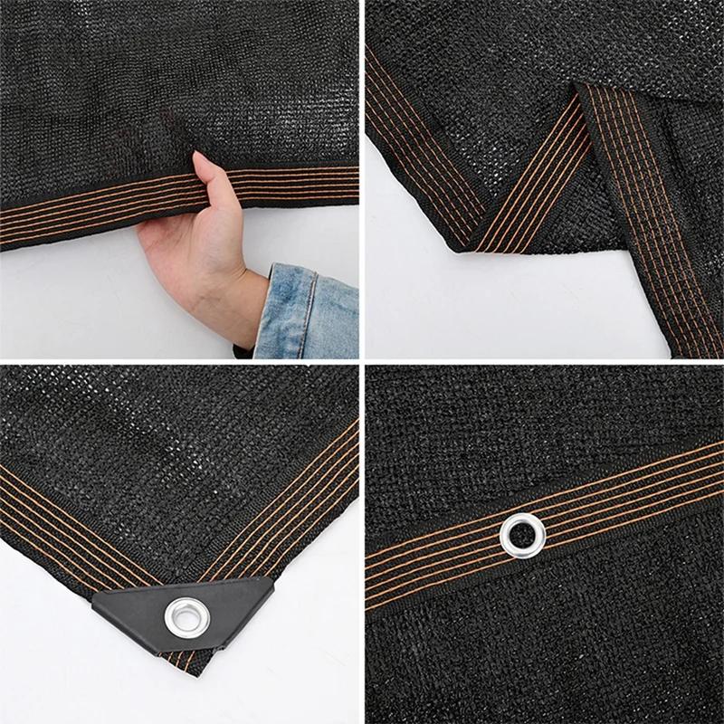 Black Sunshade Cloth, UV Resistant Sunshade, Outdoor Swimming Pool Cover, Sunshade Net, Car Canvas Sunshade