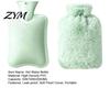 Explosion Proof Water Bag Hot Bottle with Plush Cover, 500/1000/2000ML Leak-proof Bag, Portable Cold Compress Pouch for Shoulder, Back, Hand,