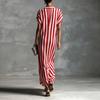 Women's Summer Casual, Fashionable, And Elegant Loose-Fit V-Neck Dress