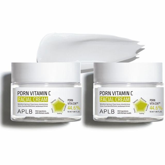 APLB - PDRN Vitamin C Facial Cream Set 55ml x 2 pcs