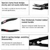 Panel Clip Removal Plier, Automotive Door Panel Upholstery Trim Clip Removal Tool Plier, Remove Push Pin And Press In Trim Clip Fasteners Lift Action