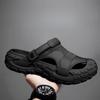 Men'S Outdoor EVA Hole Shoes Slip-On, Anti-Slip, All-Season Comfortable Sandals for Beach, Poolside, Office & Casual Wear