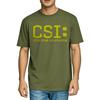 Funny tshirt Fashion Streetwear Tshirts Csi Crime Scene Investigation Print Summer Trendy Tshirt Hiphop Unisexs Tshirt Crew