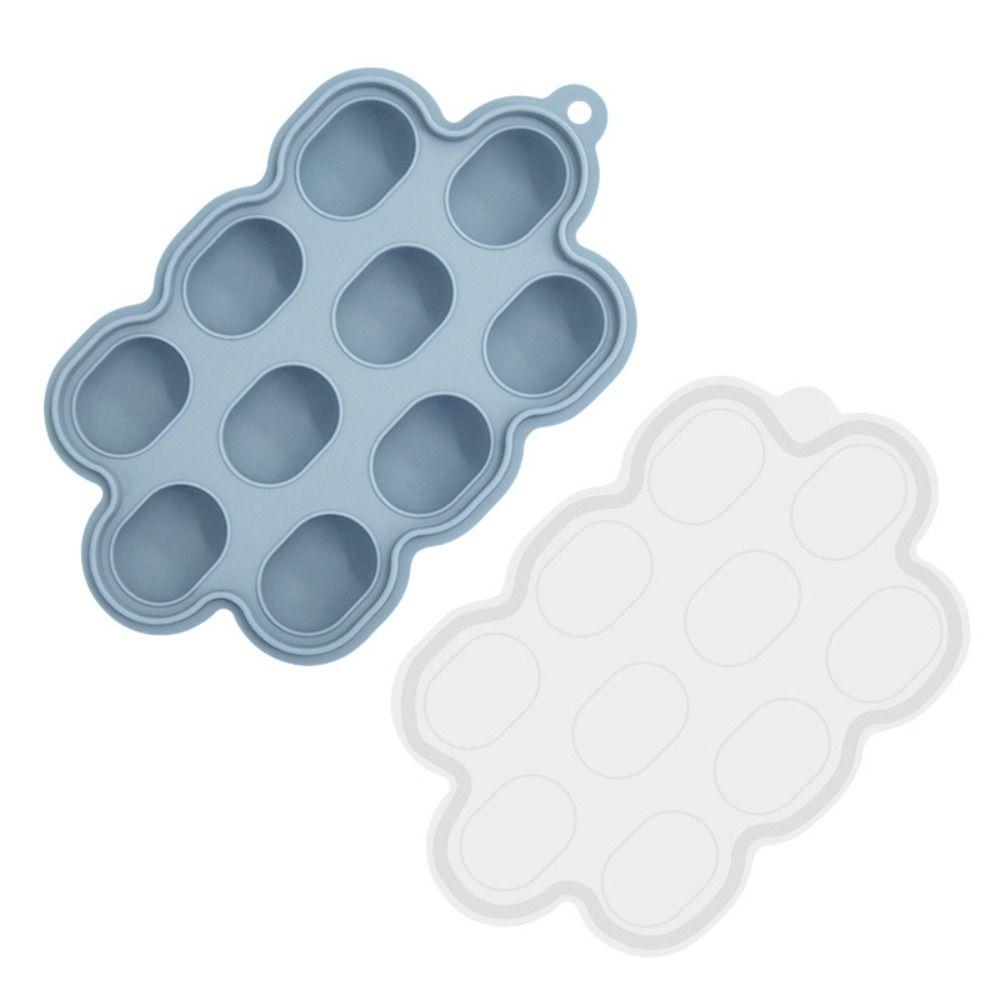 Durable Silicone Nibble Freezer Maker BPA Free Baby Fruit Food Feeder Teether Tray  Infant