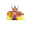 Men's 3-in-1 Black Wide Tooth Styling Comb