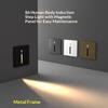 Sensor Stair Light Motion Detect Wall Sconce Lamp Automatic Nightlights Recessed Footlight for Step Ladder Bedroom Closet