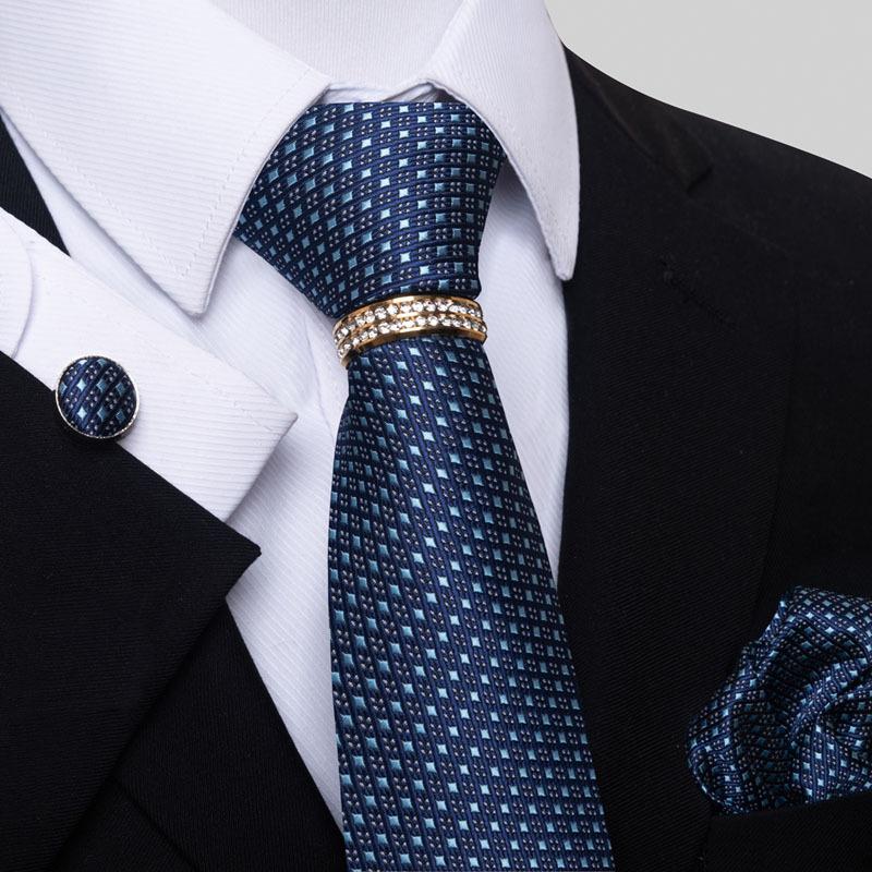 Direct Supply New Plaid Striped Flower Multicolor Men'S Tie Set