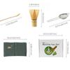 4/7/8pcs Set Traditional Matcha Gift Set Bamboo Matcha Whisk Scoop Ceremic Matcha Bowl Whisk Holder Japanese Tea Teaware Sets