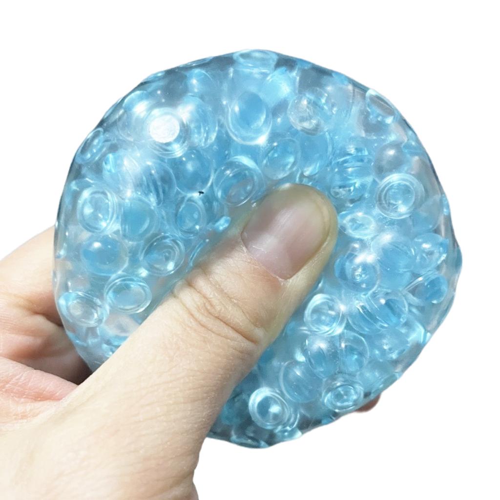 Mačkací senzorická koule na uvolnění stresu Fidget hračka Průhledné korálky Mačkací koule pro úlevu od úzkosti pro děti Dospělé Úzkost Relaxace