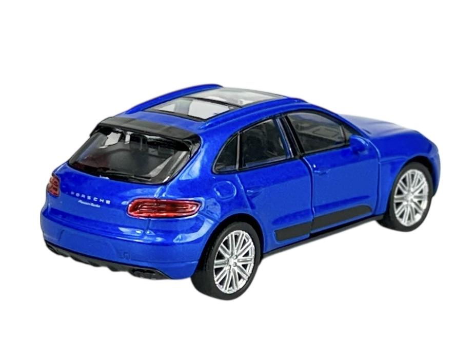 WELLY PORSCHE MACAN TURBO BLUE 1:34 43673