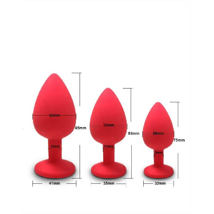 YuKui Silicone Butt Anal Plug 3 Different Size Sexual Product Anal Sex Toys For Women Couples Dildo Vibrator Goods For Adults18