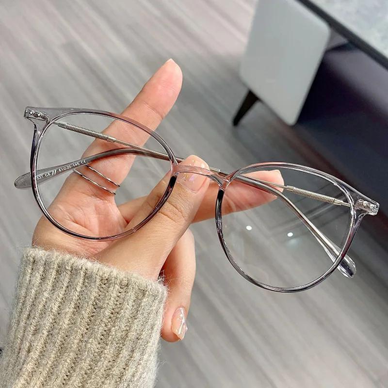 Student Prescription Reading Glasses Computer Anti-blue Light Function Eyeglasses Frames Office Girls Eyeglasses Frames