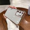 Case for Samsung Galaxy S20 ULTRA Electroplated Color Border Clear Phone Casing Cover