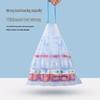 Durable Drawstring Kitchen & Bathroom Trash Bags - Thick, Tear-Resistant, Large Disposable Bags