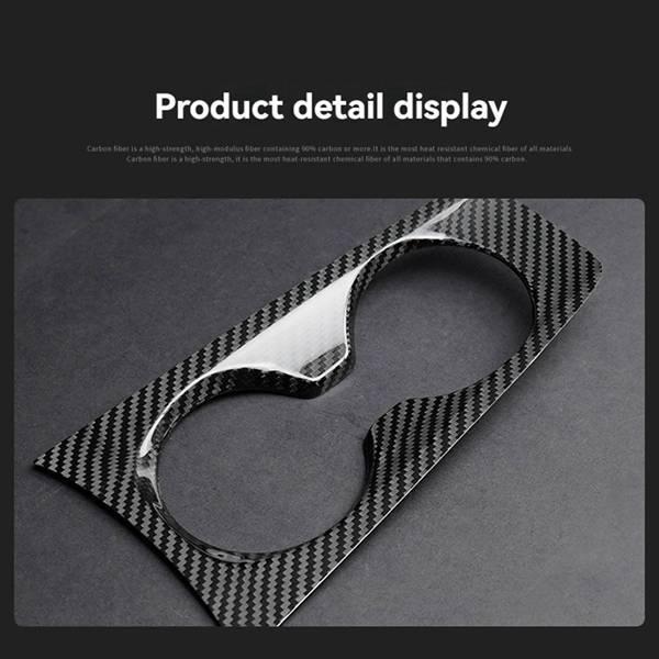 Chevrolet Camaro Carbon Fiber Console Cup Holder Trim