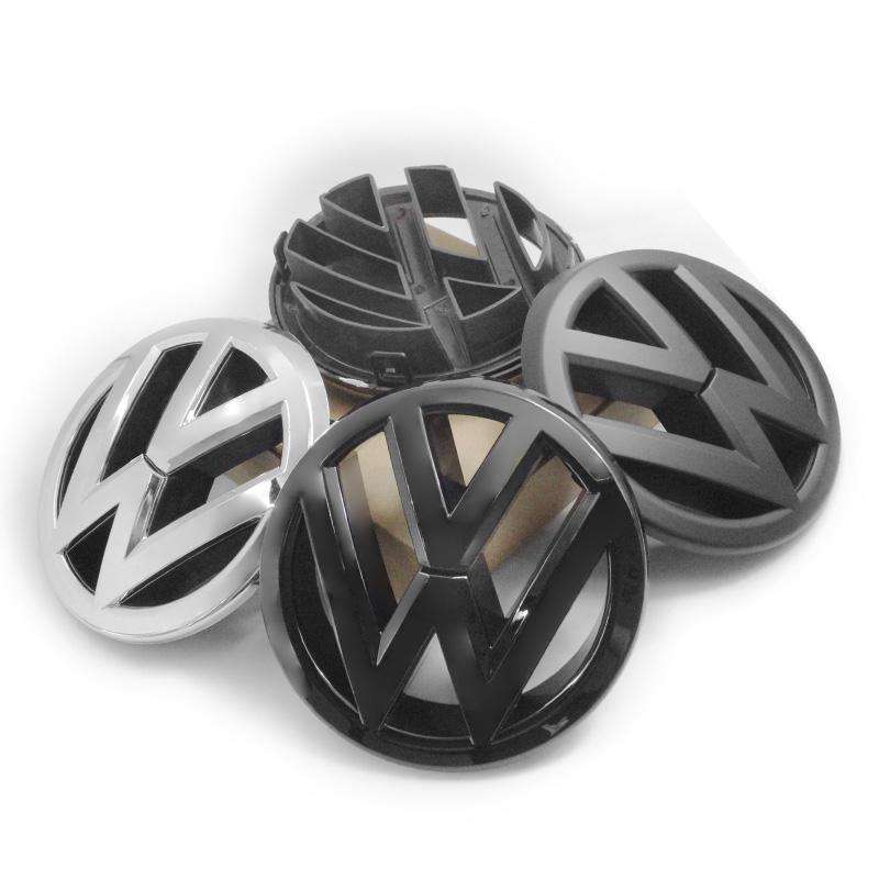 VW GTI GOLF 2026 Hot For VOLKSWAGEN VW Cup Holders Hub Caps 1Pcs 56D853630C 135mm 113mm Car Logo Front Bonnet Hood Rear Tail Tru