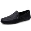 Large Size 38-47 Penny Loafers Men Casual Shoes Man Moccasins Leather Slip On Flats Lightweight Mens Driving Shoes