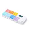 Large Capacity Smart Pill Case 7 Lattice Reminder Travel Medicine Box Colorful Weekly Pill Organizer Pill Storage